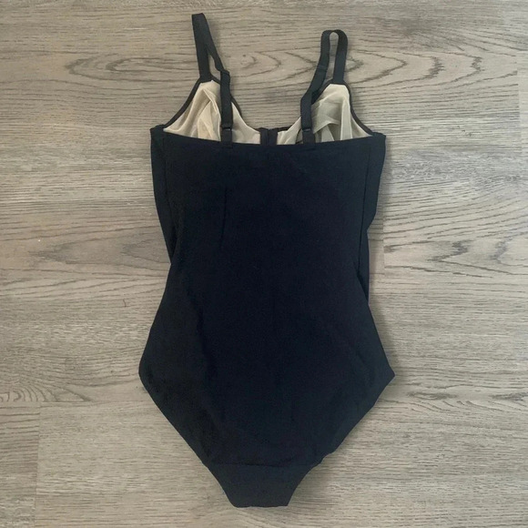 Worn Once Wacoal Visual Effects Body Briefer with Minimizer Bra Size 36D - Black - Picture 6 of 9